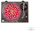 Red Mushroom Cap Graphic Turntable Slip Mat - Red Mushroom Cap Graphic Turntable Slip Mat [Vinyl Accessories]