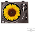 Sunflower Graphic Turntable Slip Mat - Sunflower Graphic Turntable Slip Mat [Vinyl Accessories]