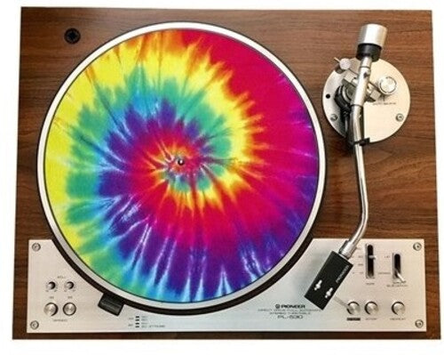 Tie Dye Graphic Turntable Slip Mat - Tie Dye Graphic Turntable Slip Mat - Vinyl Accessories