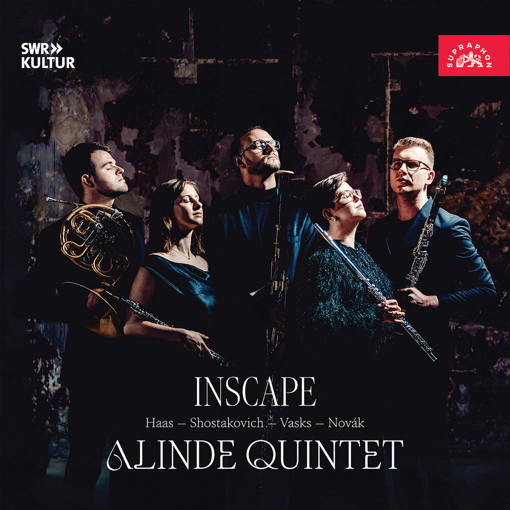 Alinde Quintet - Haas Shostakovich Vasks & Novak: Inscape - Alinde [CD]