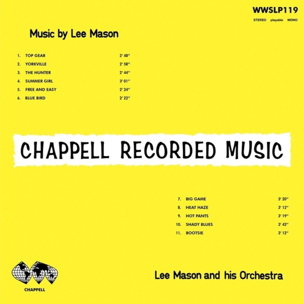 Music By Lee Mason (1971) [LP] Vinyl Record