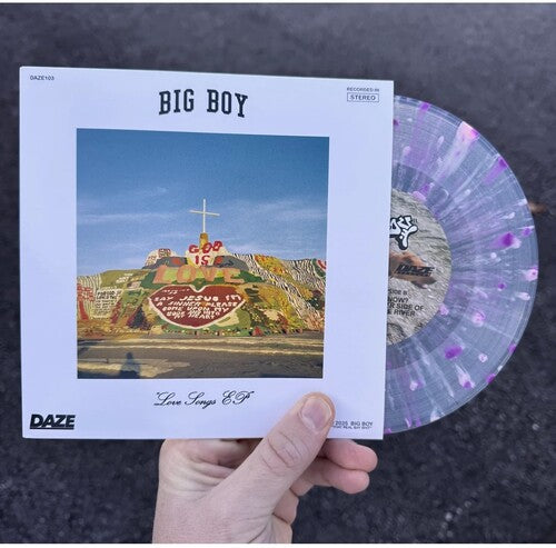 Big Boy - Love Songs - Clear With Pink & Purple Splatter - Vinyl Record