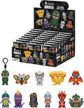 Tokidoki X Godzilla S1 - 24pc 3d Foam Bag Clip Bli - Tokidoki X Godzilla S1 - 24pc 3d Foam Bag Clip Bli - Collectibles