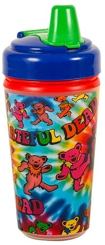 Daphyls Grateful Dead Tie Dye Sippy Cup Daptds - Daphyls Grateful Dead Tie Dye Sippy Cup Daptds - Novelties