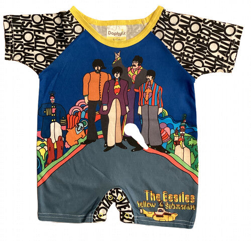 Daphyls Beatles Love Romper 12-18 Tblvr - Daphyls Beatles Love Romper 12-18 Tblvr - Apparel