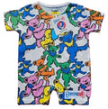 Daphyls Grateful Dead Swirl Bears Romper Dapgdsbr - Daphyls Grateful Dead Swirl Bears Romper Dapgdsbr - Apparel