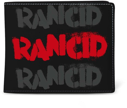 Rocksax Rancid Rancid Logo Wallet Black - Rocksax Rancid Rancid Logo Wallet Black - Special Products