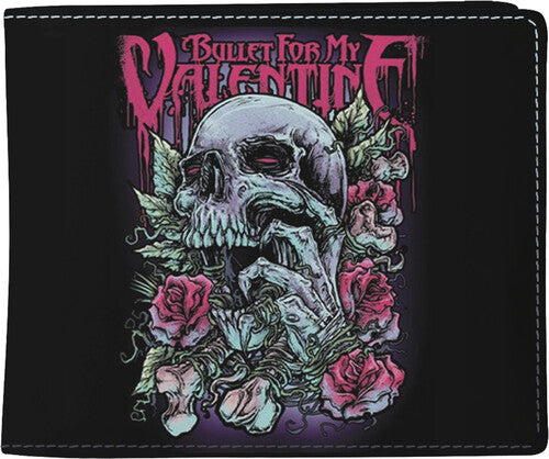 Rocksax Bullet For My Valentine Skull Wallet Blk - Rocksax Bullet For My Valentine Skull Wallet Blk - Special Products