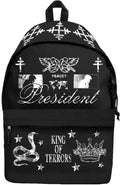 Rocksax President King Of Terrors Logo Daypack Blk - Rocksax President King Of Terrors Logo Daypack Blk - Special Products