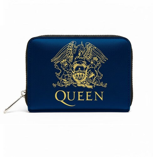Rocksax Queen Gold Crest Logo Purse Navy Blue - Rocksax Queen Gold Crest Logo Purse Navy Blue - Special Products
