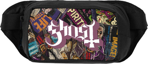 Rocksax Ghost Magazines Logo Shoulder Bag Black - Rocksax Ghost Magazines Logo Shoulder Bag Black - Special Products