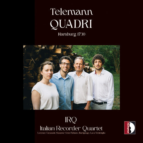 Italian Recorder Quartet - Georg Philipp Telemann: Quadri - Music CD