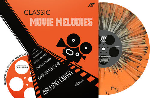 Royal Philharmonic Orchestra - Classic Movie Melodies - Orange Splatter Vinyl - Vinyl Record