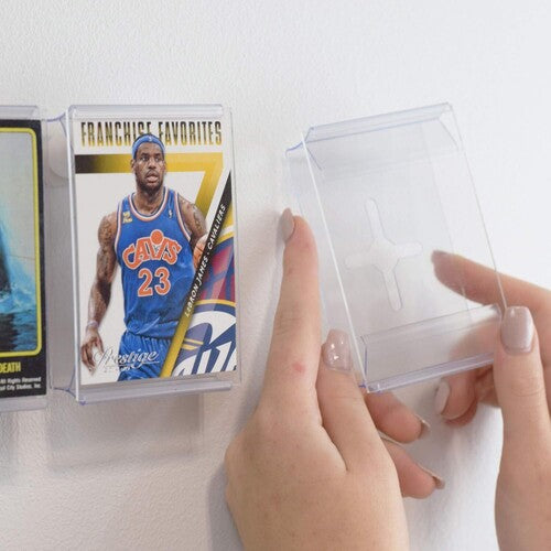 Collectormount Trading Card Mount 4pk Clr Am03385 - Collectormount Trading Card Mount 4pk Clr Am03385 - Novelties