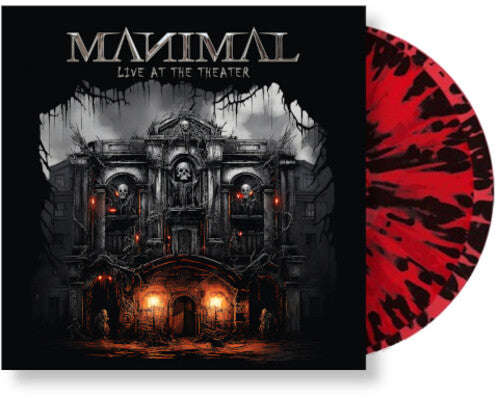 Manimal - Live At The Theater - Red/black - Vinyl Record