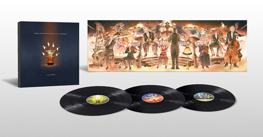 Final Fantasy XIV Orchestral Arrangement Box [LP] Vinyl Record