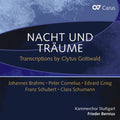 Bernius,frieder - Nacht Und Traume - Transcriptions By Clytus - Music CD