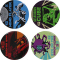 D&d Set Of 4 Printed Metal Coasters - D&d Set Of 4 Printed Metal Coasters - Collectibles