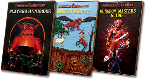 D&d 50th Ann 1st Edition Book Cover Ingot Set - D&d 50th Ann 1st Edition Book Cover Ingot Set - Collectibles