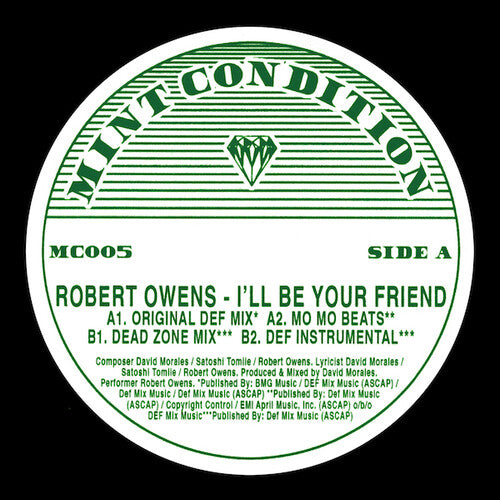 Owens,robert - I'll Be Your Friend - Vinyl Record