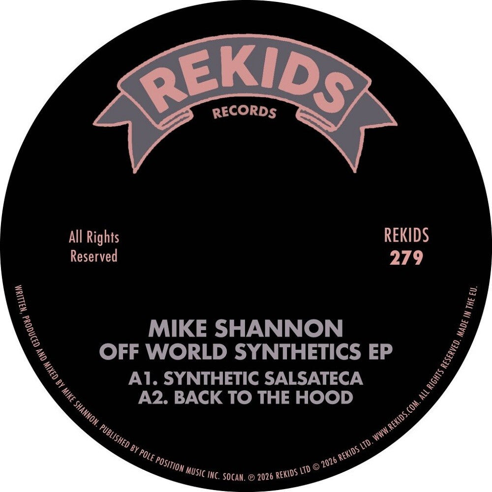 Mike Shannon - Off World Synthetics (Ep) [12" Vinyl]