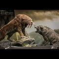 Smilodon & Dire Wolf Statue Set - Smilodon & Dire Wolf Statue Set - Collectibles