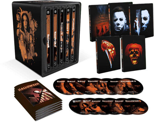 Halloween I-V (1978-1989) Library Collection - SteelBook - UHD