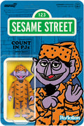 Sesame Street Reaction Figures Wave 06 - Count Von - Sesame Street Reaction Figures Wave 06 - Count Von - Collectibles