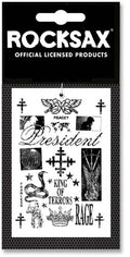 Rocksax President King Of Terrors White Air Frshnr - Rocksax President King Of Terrors White Air Frshnr - Special Products