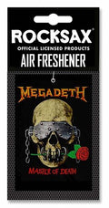 Rocksax Megadeth Master Of Death Air Freshener - Rocksax Megadeth Master Of Death Air Freshener - Special Products
