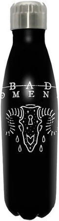 Rocksax Bad Omens Drink Bottle: Ramskull Logo - Rocksax Bad Omens Drink Bottle: Ramskull Logo - Special Products