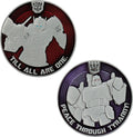 Transformers G1 Autobots V Decepticons Ltd Ed Coin - Transformers G1 Autobots V Decepticons Ltd Ed Coin - Collectibles