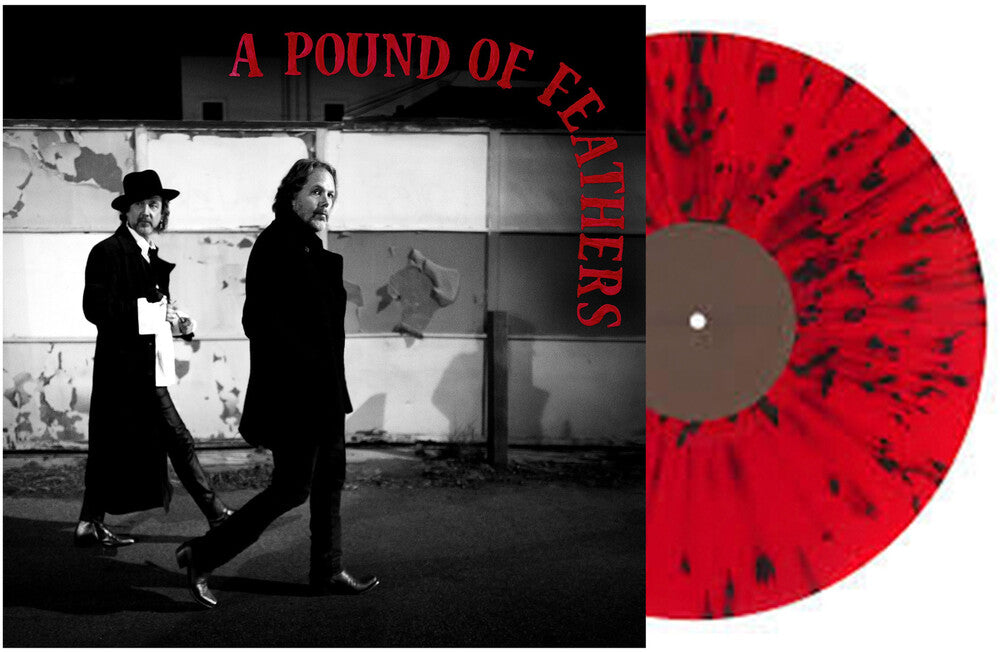 The Black Crowes - A Pound Of Feathers [Indie Exclusive Red with Black Spatter]