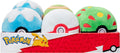 Jazwares - Pokemon - 5in Pokeball Plush 12ct Asst - Jazwares - Pokemon - 5in Pokeball Plush 12ct Asst - Collectibles