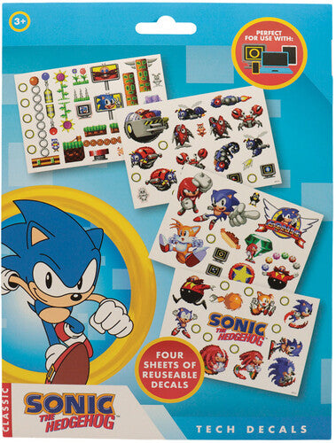 Sonic The Hedgehog - Retro Tech Decals - Sonic The Hedgehog - Retro Tech Decals - Collectibles