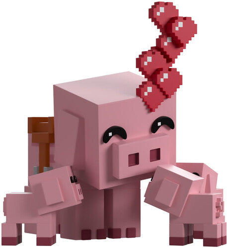 Youtooz - Minecraft Pig Family Vinyl Figure - Youtooz - Minecraft Pig Family Vinyl Figure - Collectibles