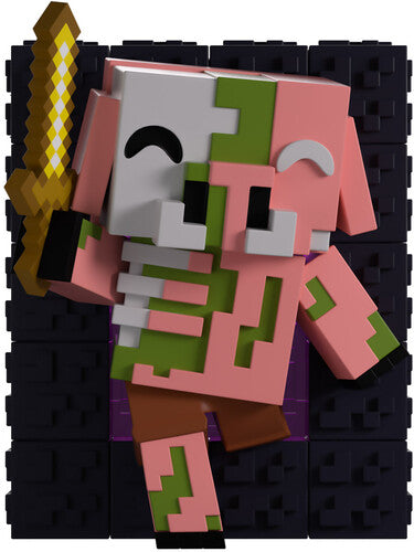 Youtooz - Minecraft Zombified Piglin Vinyl Figure - Youtooz - Minecraft Zombified Piglin Vinyl Figure - Collectibles