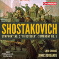 BBC Philharmonic Orchestra - Shostakovich: Sym No. 2 To October: Sym No. 5 [CD]