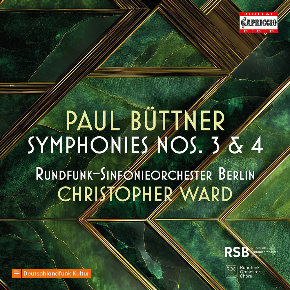 Rundfunk-Sinfonieorchester Berlin - Paul Buttner: Syms Nos. 3 & 4 [CD]