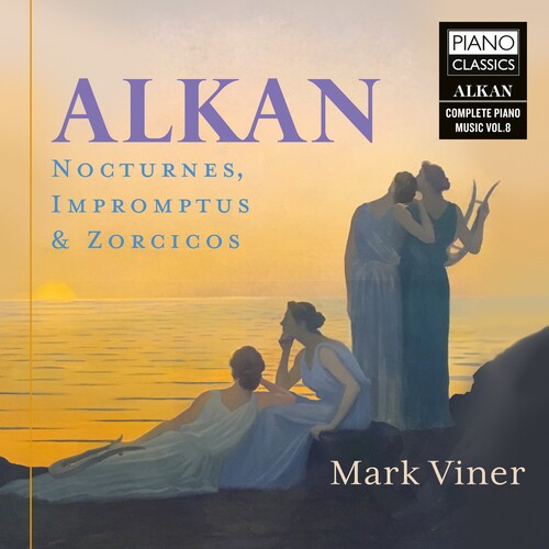 Viner,mark - Alkan: Nocturnes Impromptus & Zorzicos Vol. 8 - Music CD