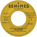 Taylor,ebo - Will You Promise / Maye Omama - Vinyl Record