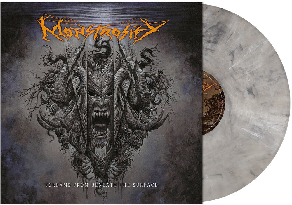 Screams from Beneath the Surface [Gray Marbled] Vinyl Record