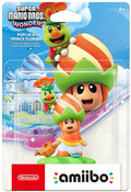 Amiibo: Super Mario Bros Wonder - Poplin & Florian - Amiibo: Super Mario Bros Wonder - Poplin & Florian - Game Accessories