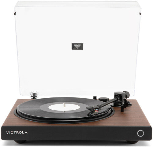 Victrola VPT1520WLN Wave Bluetooth Turntable Record Player - Walnut