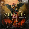 Vierne: 24 Pieces En Style Libre Op. 31 Music CD