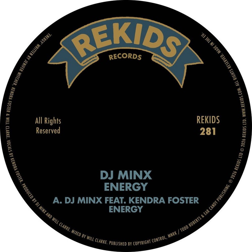 DJ Minx - Energy [12" Vinyl]
