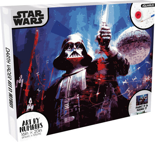 Star Wars Darth Vader 16x20 Art By Numbers - Star Wars Darth Vader 16x20 Art By Numbers - Collectibles