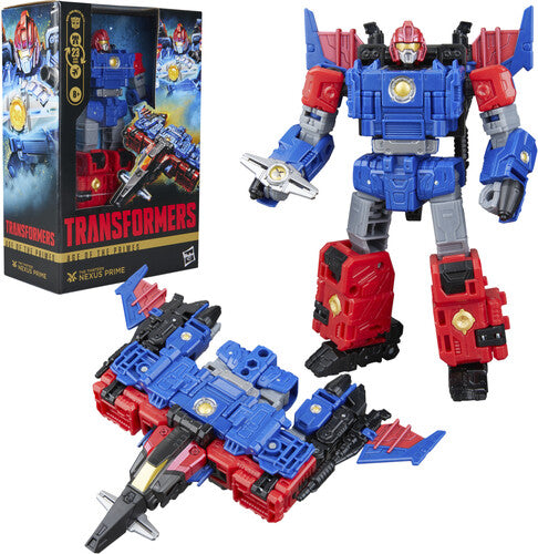 Tra Gen Prime Voy Nexus Prime - Transformers Aotp Voyager The13 Nexus Prime - Collectibles