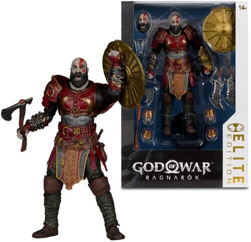 Mcfarlane Elite Ed 7in God Of War Kratos Armor Fig - Mcfarlane Elite Ed 7in God Of War Kratos Armor Fig - Collectibles