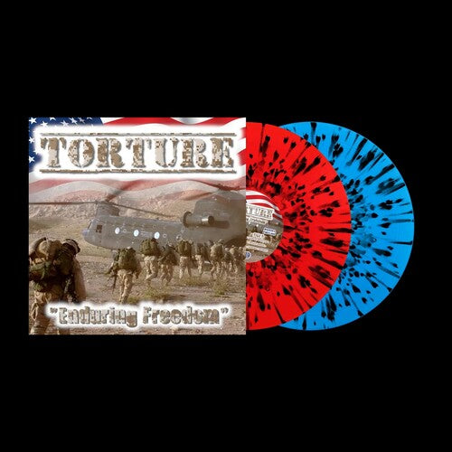 Torture - Enduring Freedom - Black/blue/red - Vinyl Record